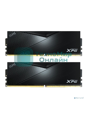 Оперативная память XPG Lancer, DDR5, 32GB (2x16GB), 6400MHz, CL32, DIMM, с радиаторами, черный