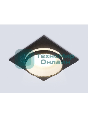 Светильник Ambrella light TN30710 BK черный GU5.3 92*92*36