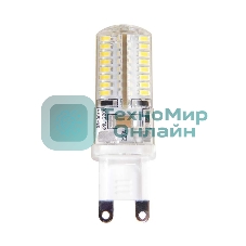 Лампа светодиодная JazzWay PLED-G9 7Вт капсульная 4000К белый G9 400лм 220В