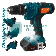 Мультитул аккум Sturm! CMT1802 18В,1BatterySystem, дрель,саб пила,реноватор, шлифмаш,2 акк,кейс