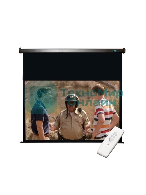 Экран Cinema S'OK SCPSM-500x281HD-ED120 16:9 226' Pro настенно-потолочный, моторизованный, 500x281см, фибергласс, черный корпус, экстрадроп 120см