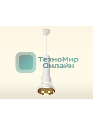 Светильник Ambrella Light XP8110007 SWH/PYG/CL белый песок/золото желтое полированное/прозрачный GX53