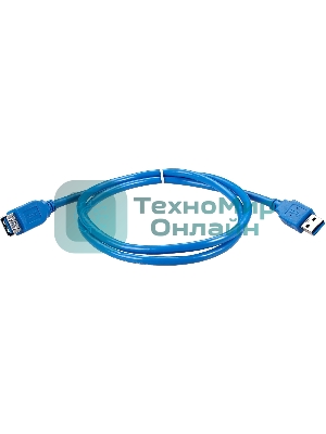 Кабель-удлинитель VCOM VUS7065-1M USB3.0 Am-Af 1 м