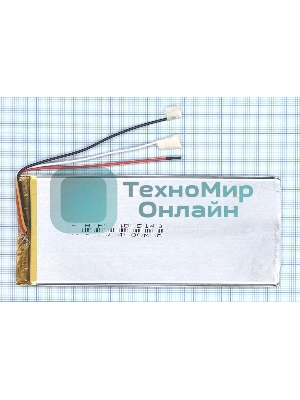 Аккумулятор Li-Pol (батарея) 4x65x143мм 3pin 3.7V/4000mAh
