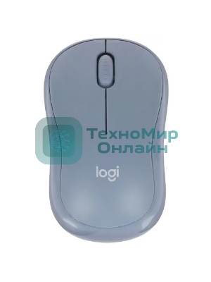Мышь беспроводная Logitech M221 голубой, 1000 dpi, радиоканал, USB, кнопки - 3