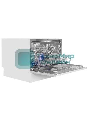 Встраиваемая посудомоечная машина Maunfeld MLP-06DW, белый, 44.8 см, 6 компл., 49 дБ, класс A+