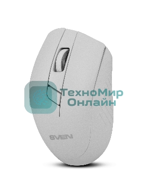 Мышь беспроводная SVEN RX-425W белый, 1600 dpi, радиоканал, USB, кнопки - 6
