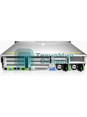 Серверная платформа Gooxi SR201-D12R-NV-G2 2U 12 bay server with NVME bp,based on AMD 9004 2 riser cards of PCIe5.0(X32 to x16x16) 2x rear SAS/SATA 2x rear NVME 1300W 1+1 PSU EU power cables rail kit