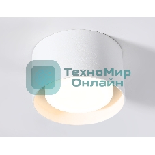 Светильник накладной TN70812 WH белый GX53 max 12W D85*60