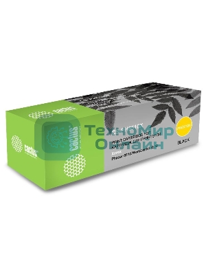 Картридж лазерный Cactus CS-PH6510BK (106R03484) черный (2500 стр.) для Xerox Phaser 6510DN/WC 6515DN