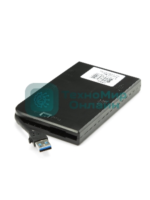Внешний корпус для HDD/SSD AgeStar 3UB2A14 SATA II пластик/алюминий синий 2.5