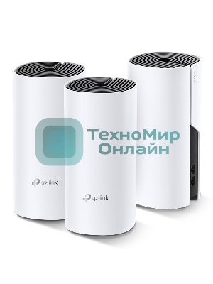 Бесшовный Mesh роутер TP-Link Deco M4 (DECO M4(3-PACK)) AC1200 10/100/1000BASE-TX (упак.:3шт)