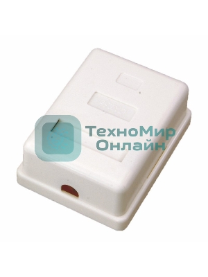 Рoзетка компьютерная внешняя Rexant 1-порт RJ-45 (8P8C), FTP экранированная, категория 5e