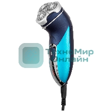 Электробритва роторная Starwind SSH 1525 реж.эл.:3 питан.:аккум. голубой/черный