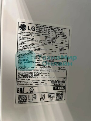 (Поврежденный товар) Холодильник LG GC-B257KMHW серебристый [См.описание!]