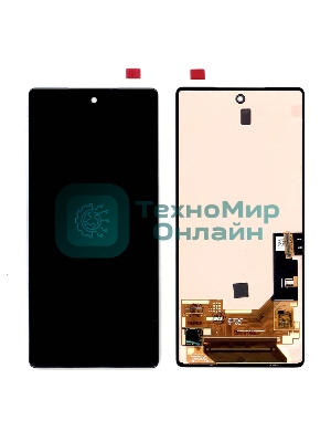 Дисплей (модуль) для Google Pixel 6 в сборе с тачскрином OLED черный