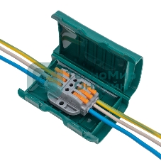 Коробка влагозащитная гелевая для клемм Rexant СМК 5-проводных