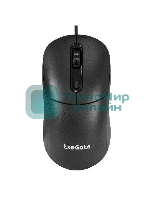 Мышь проводная ExeGate Professional Standard SL-9063 черный, 3600 dpi, USB, кнопки - 4