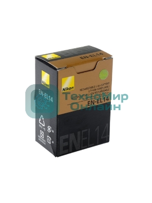 Аккумуляторная батарея для фотоаппарата Nikon Coolpix P7000 (EN-EL14) 7.4V 1150mAh