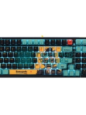 Клавиатура проводная A4Tech Bloody AT98 Renegade USB черный/зеленый