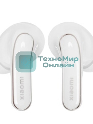 Наушники TWS Xiaomi Buds 5 Pro белый, внутриканальные, Bluetooth, активное шумоподавление, до 8 ч