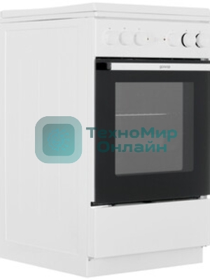 Плита комбинированная Gorenje GK5A12WG белый, конфорок 2 газовых и 2 электрических, духовка 68 л, 50 см x 85 см x 59.4 см