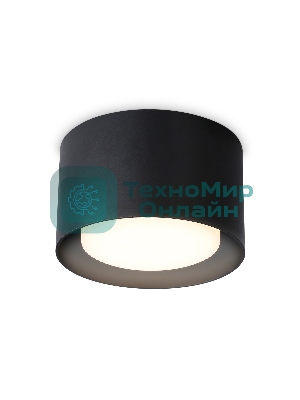 Светильник накладной TN70815 BK черный GX53 max 12W D85*60