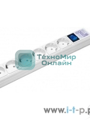 Сетевой фильтр Power Cube 1,9 м 6 розеток (белый) 16B/3,5 кВт