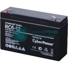 Аккумуляторная батарея SS CyberPower RC 6-12/6 В 12 А·ч