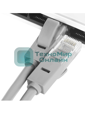 Патч-корд Greenconnect прямой 40.0m, UTP кат.5e, серый, позолоченные контакты, 24 AWG, литой, GCR-LNC03-40.0m, ethernet high speed 1 Гбит/с, RJ45, T568B Greenconnect Патч-корд прямой 40.0m, UTP кат.5e, серый, позолоченные контакты, 24 AWG, литой, GCR-LNC03-40.0m, ethernet high speed 1 Гбит/с, RJ45, T568B