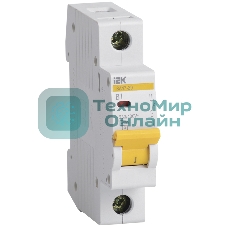 Выключатель автоматический IEK MVA20-1-001-BВА47-29 1Р1А 4,5кА х-ка В IEK