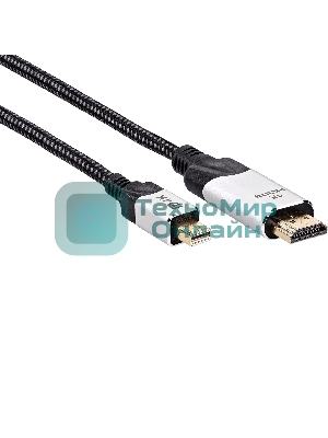 Кабель-переходник miniDisplayPort M-> HDMI M 4K@60Hz 1,5 м VCOM