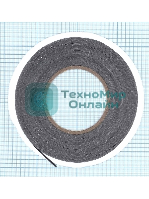 Скотч 3M двухсторонний для монтажа тачскринов, черный, ширина 2мм, длина 55м