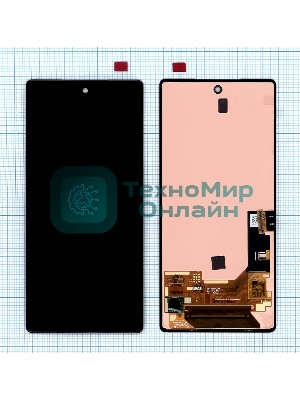 Дисплей (модуль) для Google Pixel 6 в сборе с тачскрином OLED черный