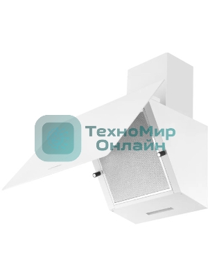 Вытяжка наклонная Kuppersberg F 605 W белый, 59.7 см, 1300 куб. м/ч, 48 дБ