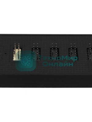 USB-концентратор внутренний Ocypus Delta EU04 BK, USB 2.0, SATA 15 pin