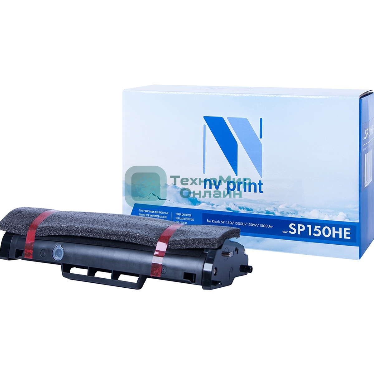 Картридж лазерный NVPrint совместимый Ricoh SP150HE для SP-150/150SU/150W/150SUw (1500k)