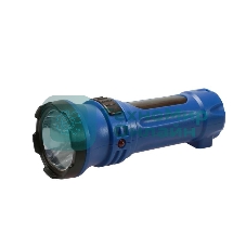 Фонарь светодиодный аккум. Космос LED 2 режима 0.5Вт 300 мАч прямая зарядка от 220В