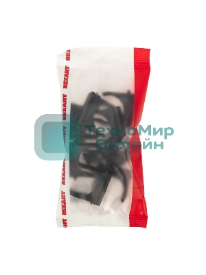 Крепеж-клипса Rexant для трубы ø 32 мм черная (10 шт./уп.)