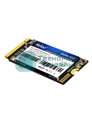 Накопитель SSD Netac N930ES, 1Tb, PCIe 3.1 x2, M.2 2242, NVMe, R/W 1650/1500
