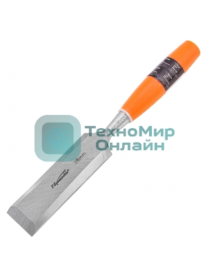 Стамеска Sparta 38 мм, плоская, пластиковая рукоятка