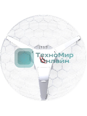 Точка доступа MikroTik RBLHG-5HPnD-XL4pack LHG XL HP5 4pack (LHG XL HP5 with 27dBi 5GHz antenna, Dual Chain High Power 802.11an wireless, 600MHz CPU,