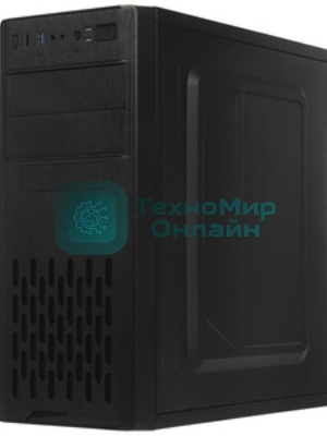 Компьютерный корпус Miditower ExeGate CP-606U-AB600 (ATX, AB600 с вент. 8см, 1хUSB/1хUSB 3.0, аудио)