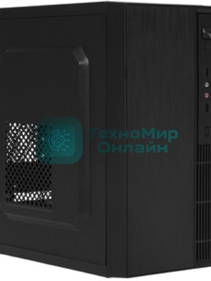 Компьютерный корпус Accord ENTRY ACC-241 черный без БП mATX 2xUSB 2.0 audio