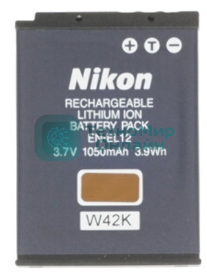 Аккумуляторная батарея для фотоаппарата Nikon Coolpix A900 (EN-EL12) 3,7V 1400mAh