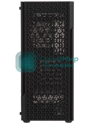 Компьютерный корпус Accord 3312 черный без БП ATX 2xUSB2.0 1xUSB3.0 audio bott PSU