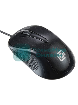 Мышь проводная Oklick 385M черный, 1000 dpi, USB, кнопки - 3