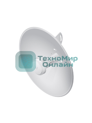 Точка доступа Ubiquiti ISP PBE-M2-400 10/100BASE-TX компл.:параболический отражатель/антенна/крепления/адаптер белый