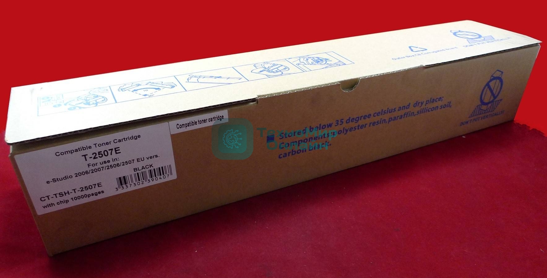 Картридж лазерный Toshiba T-2507E e-Studio 2006/2007/2506/2507 EU vers. (туба 240г) (JPN)
