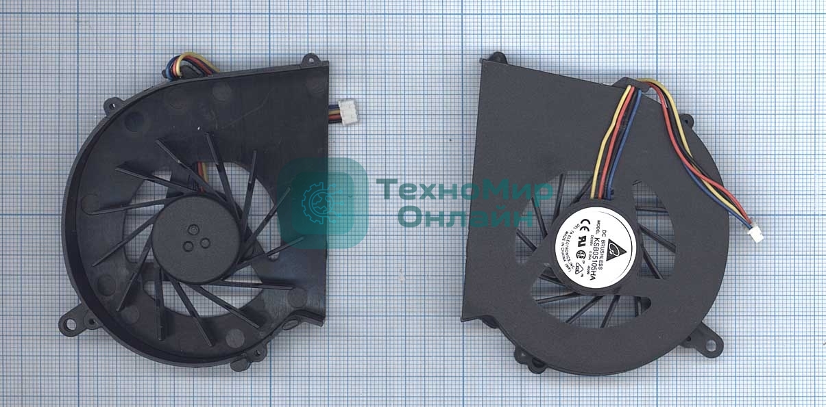 Вентилятор (кулер) для ноутбука HP Compaq G58 650 655 2000